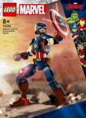 Klocki Super Heroes 76258 Marvel Figurka Kapitana Ameryki do zbudowania LEGO