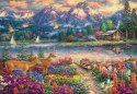 Puzzle 1500 elementów Spring mountain majesty Castor