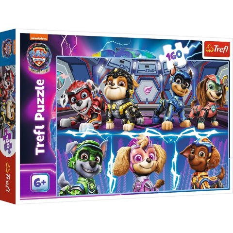 Puzzle 160 elementów Psi Przyjaciele Psi Patrol Paw Patrol Trefl