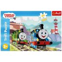 Puzzle 24 Maxi Tomek i Percy na torach Thomas and Friends Trefl