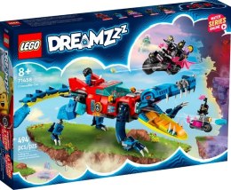 Klocki DREAMZzz 71458 Krokodylowy samochód LEGO