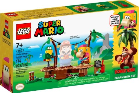 Klocki Super Mario 71421 Dżunglowy koncert Dixie Kong LEGO