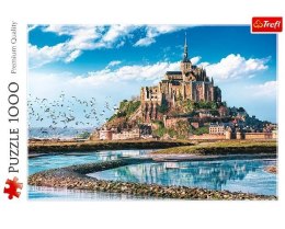 Puzzle 1000 elementów Mont Saint - Michel Francja Trefl