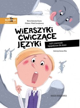 Książeczka Wierszyki ćwiczące języki, czyli rymowanki logopedyczne dla dzieci Nasza księgarnia