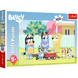 Puzzle 100 elementów Wesoły świat Bluey Trefl