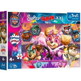 Puzzle 60 elementów XXL Super Shape Psi Patrol Trefl