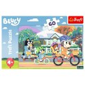 Puzzle 60 elementów Wesoły Bluey Trefl