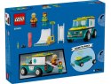 Klocki City 60403 Karetka i snowboardzista LEGO