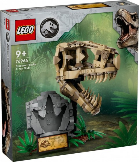 Klocki Jurassic World 76964 Szkielety dinozaurów - czaszka tyranozaura LEGO