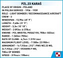 Klocki PZL.23 Karaś Cobi Klocki