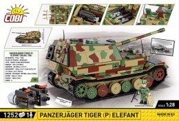 Klocki Panzerjager Tiger (P) Elefant Cobi Klocki