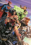 Puzzle 1000 elementów Compact DC Comics Liga Spawiedliwych (Justice League) Clementoni