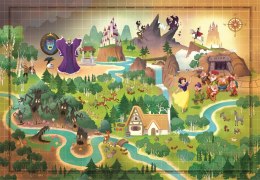 Puzzle 1000 elementów Compact Story Maps Królewna Śnieżka Clementoni