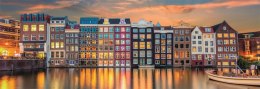 Puzzle 1000 elementów Panorama High Quality Bright Amsterdam Clementoni