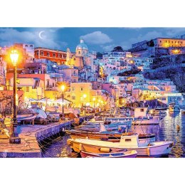 Puzzle 1000 elementów Wyspa Procida nocą Włochy Trefl