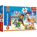 Puzzle 60 elementów W świecie piesków Psi Patrol (Paw Patrol) Trefl