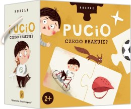 Puzzle Pucio: Czego Brakuje? Nasza księgarnia