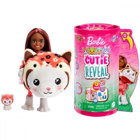 Lalka Barbie Cutie Reveal Chelsea Kotek - Panda Mattel