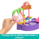 Zestaw Enchantimals Tropikalny basen + lalka Małpka Mattel