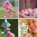 Figurka interaktywna Fingerlings Małpka Niebieska Leo Cobi