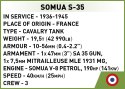 Klocki Historical Collection Somua S-35 Cobi Klocki