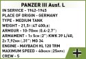 Klocki Panzer III Ausf.L Cobi Klocki