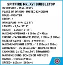 Klocki Spitfire Mk. XVI Bubbletop Cobi Klocki