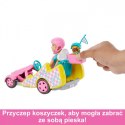 Lalka Barbie Stacie i pojazd filmowy Gokart Mattel