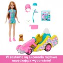 Lalka Barbie Stacie i pojazd filmowy Gokart Mattel