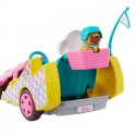 Lalka Barbie Stacie i pojazd filmowy Gokart Mattel