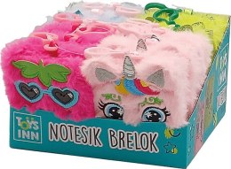 Notesik brelok display mix 12 sztuk Stnux