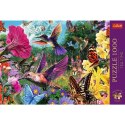 Puzzle 1000 elementów Premium Plus Tea Time Ogród ptaków Trefl