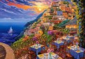 Puzzle 1500 elementów Romantyczny wieczór w Positano Włochy Castor