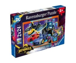 Puzzle 2x24 elementy Batwheels Ravensburger Polska