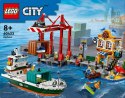 Klocki City 60422 Nadmorski port ze statkiem towarowym LEGO