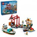 Klocki City 60422 Nadmorski port ze statkiem towarowym LEGO