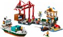 Klocki City 60422 Nadmorski port ze statkiem towarowym LEGO