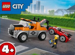 Klocki City 60435 Samochód pomocy drogowej i naprawa sportowego auta LEGO