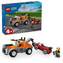 Klocki City 60435 Samochód pomocy drogowej i naprawa sportowego auta LEGO