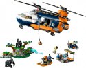 Klocki City 60437 Helikopter badaczy dżungli w bazie LEGO