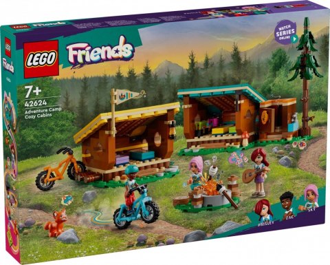 Klocki Friends 42624 Przytulne domki na letnim obozie LEGO