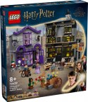 Klocki Harry Potter 76439 Sklepy Ollivandera i Madame Malkin LEGO