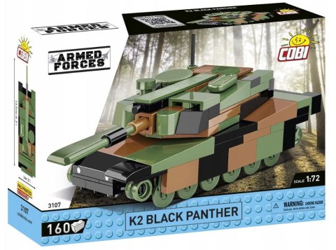 Klocki K2 BLACK PANTHER 160 elementów Cobi Klocki