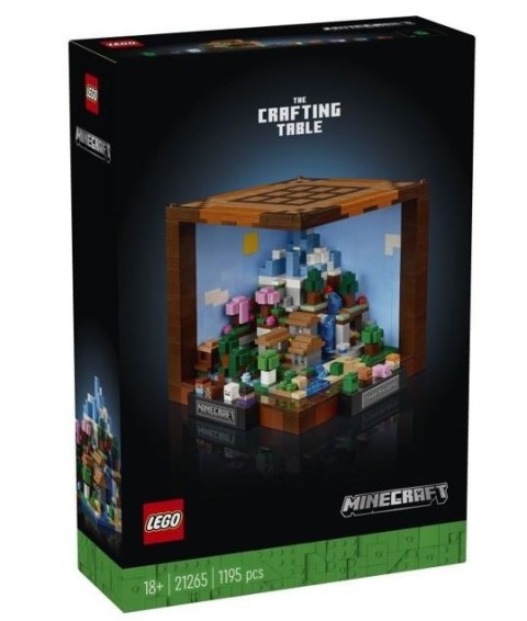 Klocki Minecraft 21265 Stół warsztatowy LEGO