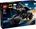 Klocki Super Heroes 76273 Figurka Batmana do zbudowania i batcykl LEGO