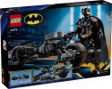 Klocki Super Heroes 76273 Figurka Batmana do zbudowania i batcykl LEGO