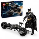 Klocki Super Heroes 76273 Figurka Batmana do zbudowania i batcykl LEGO