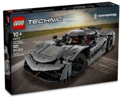 Klocki Technic 42173 Szary hipersamochód Koenigsegg Jesko Absolut LEGO