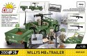 Klocki Willys MB & Trailer Cobi Klocki