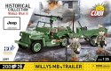 Klocki Willys MB & Trailer Cobi Klocki